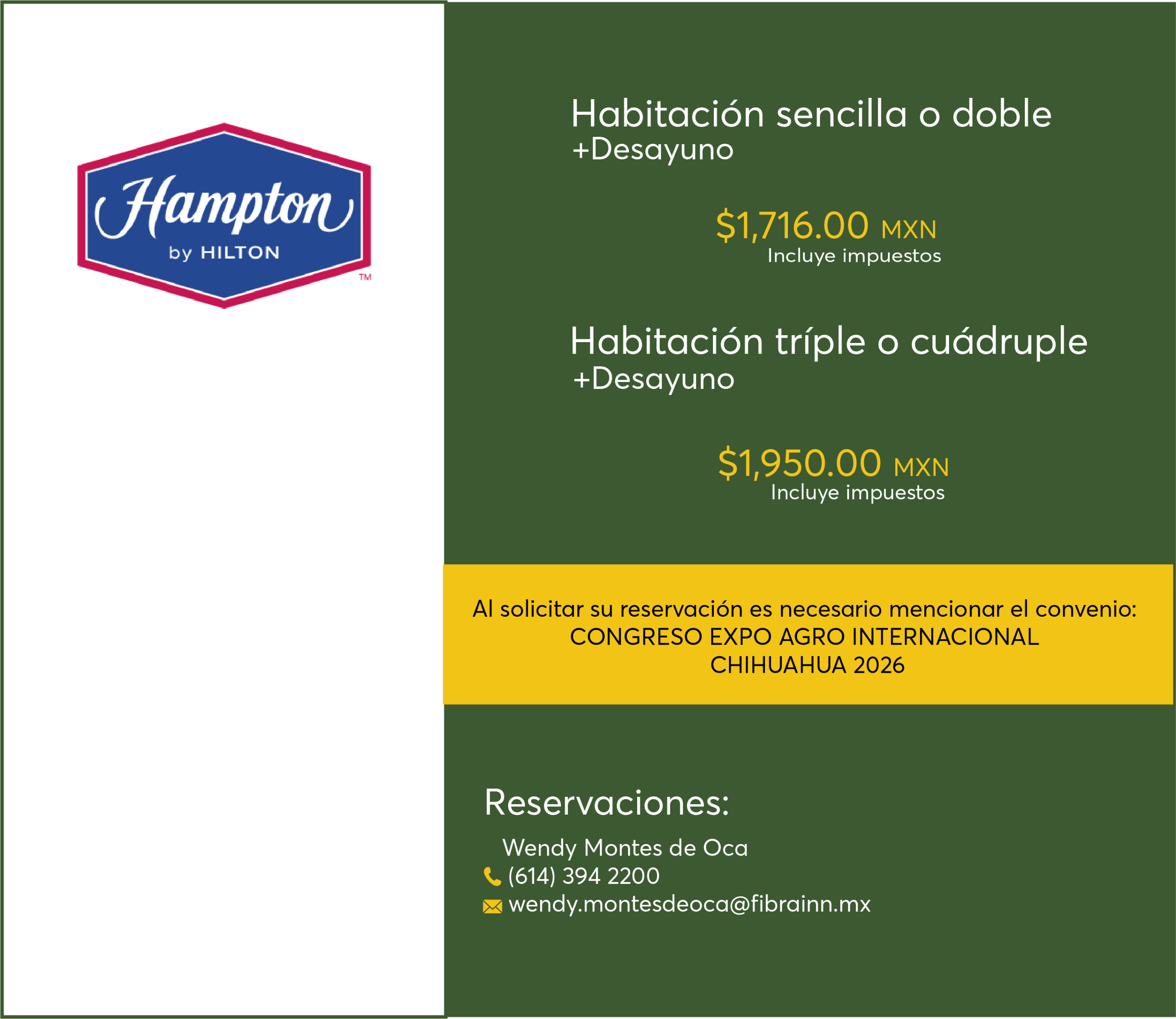 Hospedaje Hampton