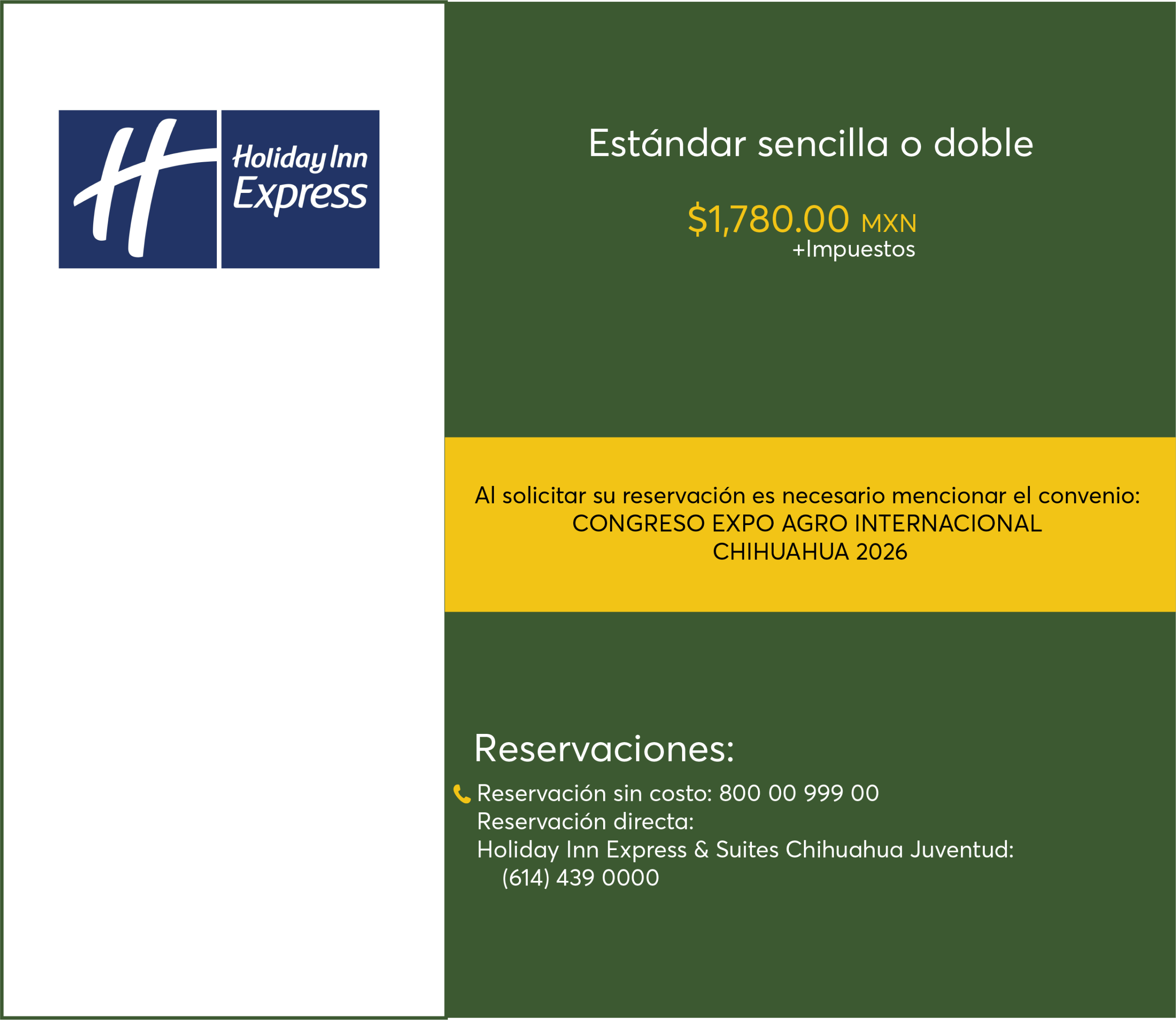 Hospedaje Holiday Inn Express