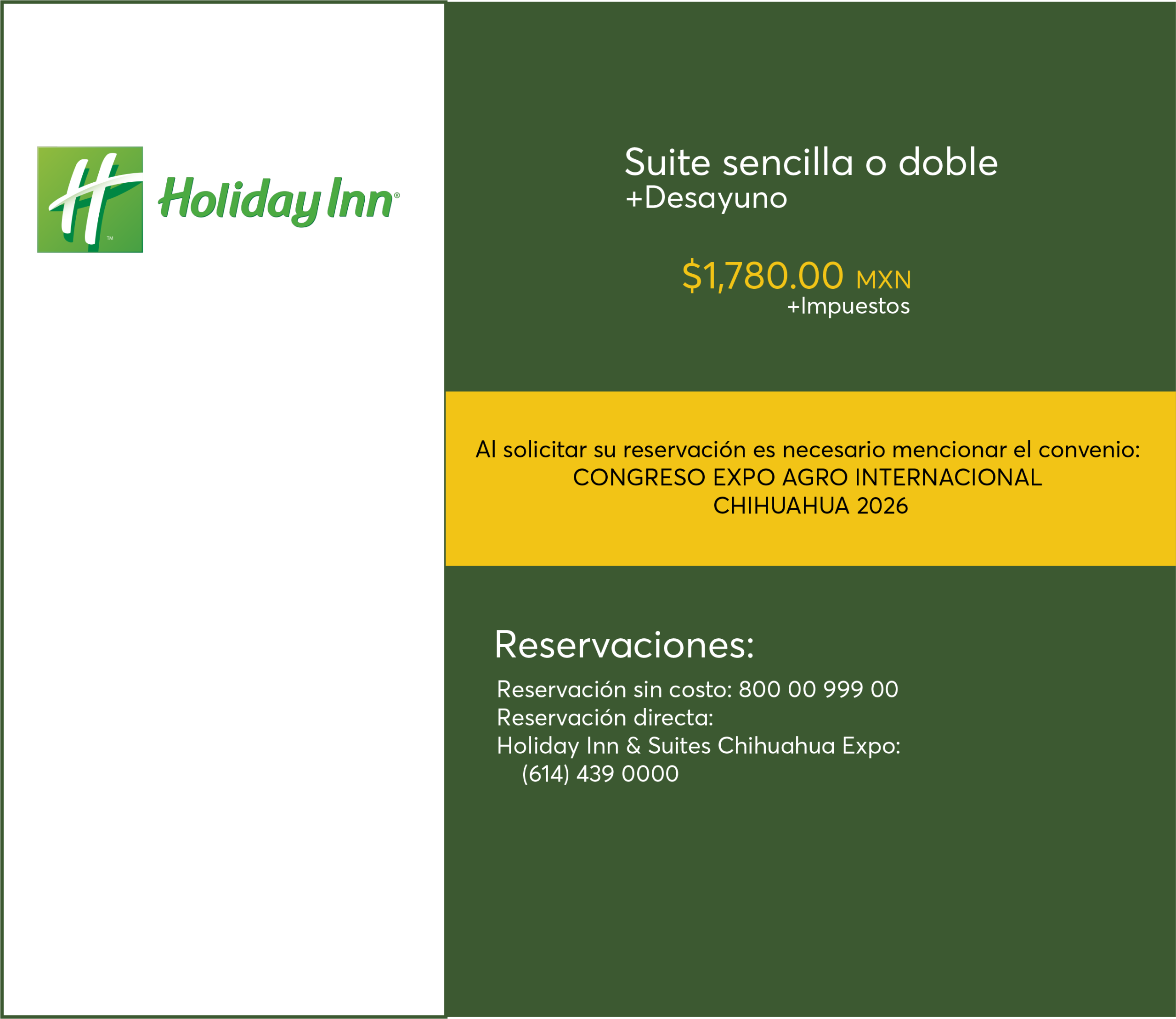 Hospedaje Holiday Inn